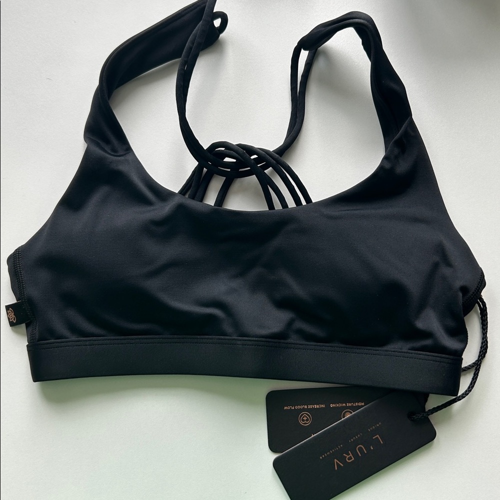 L’URV Higher Places Luxury Athleisure Bra NWT